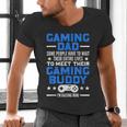 Gamer Video Games Gaming Dad Gaming Men's V-Neck T-Shirt Gamer Video Games Gaming Dad Gaming Men's V-Neck T-Shirt