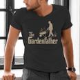 Gardening For Men Gardener Dad The Gardenfather Men's V-Neck T-Shirt