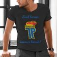 GDR Pioneer East East Nostalgia USSR Soviet Union Men's V-Neck T-Shirt