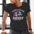 Gender Reveal Daddy Dad Men's V-Neck T-Shirt