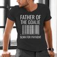 Goalie Dad Shirt Hockey Dad Shirt Hockey Goalie Men's V-Neck T-Shirt