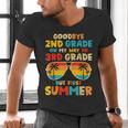 Goodbye 2nd Grade Graduation To 3rd Grade Hello Summer Kids Men's V-Neck T-Shirt