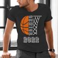 Graduate Senior Class 2022 Graduation Basketball Player Men's V-Neck T-Shirt