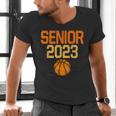 Graduate Senior Class 2023 Basketball Player Graduation Grad Men's V-Neck T-Shirt