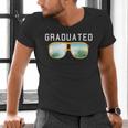 Graduated Graduation Tropical Sunglasses Men's V-Neck T-Shirt