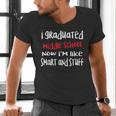 I Graduated Middle School Graduation Men's V-Neck T-Shirt