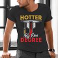 Graduation 2024 Hotter By One Degree Shirt Class Of 24 Men's V-Neck T-Shirt