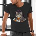 Graduation Cat Graduation Present For Graduate Grad Men's V-Neck T-Shirt