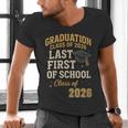 Graduation Class Of 2026 My Last First Day Of School Senior Men's V-Neck T-Shirt