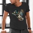 Graduation Mallard Duck Hunter Hunting Season Grad Hunting Men's V-Neck T-Shirt