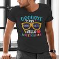Graduation Shirt Goodbye PreK Hello Kindergarten School Men's V-Neck T-Shirt
