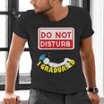Graduation Shirt High School And College Sleepy Graduates Men's V-Neck T-Shirt