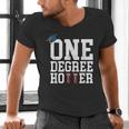 Graduation Shirts 2021 2022 One Degree Hotter Graduate Men's V-Neck T-Shirt