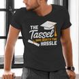 GraduationShirt Tassel Was Worth The Hassle Tee Men's V-Neck T-Shirt