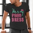 Graduation Tee This Is My Prom Dress 2021 Graduate Men's V-Neck T-Shirt