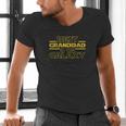 Grandpa Granddad Shirt Best Granddad In The Galaxy Men's V-Neck T-Shirt