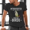 Green Cheek Conure Introvert Parrot Bird Conure Men's V-Neck T-Shirt Green Cheek Conure Introvert Parrot Bird Conure Men's V-Neck T-Shirt