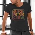 Grouchy Potato Crew Introvert Sarcasm Men's V-Neck T-Shirt Grouchy Potato Crew Introvert Sarcasm Men's V-Neck T-Shirt