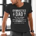 Gymnastics Dad Definition Gymnastics Father Of A Gymnast Dad Men's V-Neck T-Shirt Gymnastics Dad Definition Gymnastics Father Of A Gymnast Dad Men's V-Neck T-Shirt