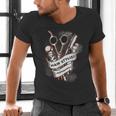 Hairdresser Gift Idea Graduation Tattoo Craft Hairstylist Men's V-Neck T-Shirt