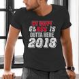 My Happy Class Is Outta Here 2018 Graduation Men's V-Neck T-Shirt