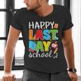Happy Last Day Of School Teacher Student Graduation Men's V-Neck T-Shirt
