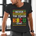 HBCU Grad Historically College Graduation Men's V-Neck T-Shirt