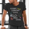 Hello Middle School Graduation Elementary School T-Shirt Men's V-Neck T-Shirt