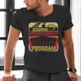Hibernation Mode Fall And Winter Meme Introvert Vibes Humor Men's V-Neck T-Shirt Hibernation Mode Fall And Winter Meme Introvert Vibes Humor Men's V-Neck T-Shirt
