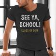 High School Graduation Class Of 2018 Shirt Men's V-Neck T-Shirt