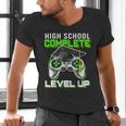 High School Level Complete Class Of 2024 Graduation Men's V-Neck T-Shirt
