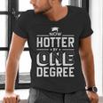 Now Hotter By One Degree Graduation Grade Student Men's V-Neck T-Shirt