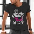 Hotter By One Degree Graduation Men's V-Neck T-Shirt