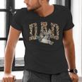 Hunting Dad Duck Camouflage Camo Preppy Camo Dad Camo Men's V-Neck T-Shirt