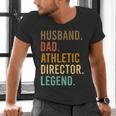 Husband Dad Athletic Director Legend Athletic Directors Men's V-Neck T-Shirt
