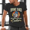HVAC Dad But Cooler HVAC Technician Father Men's V-Neck T-Shirt