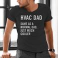 HVAC Dad Definition HVAC Technician Men's V-Neck T-Shirt