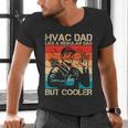 HVAC Dad HVAC Technician Mechanic Repairman Men's V-Neck T-Shirt