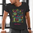 Iconic Nostalgia Vintage Graphic Men's V-Neck T-Shirt