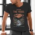 I'm From The 1900s This Was Our Playground Retro Men's V-Neck T-Shirt