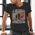 I'm A Dad a Grandpa And a Vietnam Veteran Men's V-Neck T-Shirt