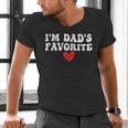 I'm Dad's Favorite Sarcastic Father's Day Men's V-Neck T-Shirt