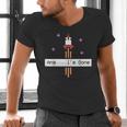 And I'm Done Rocket Graduation Retro Look Men's V-Neck T-Shirt