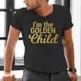 I'm The Golden Child For MomDad's Favorite Child T-Shirt Men's V-Neck T-Shirt