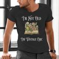 I'm Not Old Women Shirt Vintage Chic Floral Book Men's V-Neck T-Shirt I'm Not Old Women Shirt Vintage Chic Floral Book Men's V-Neck T-Shirt