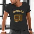 I'm This Old Please Rewind 80s 90s Nostalgia VHS VCR Men's V-Neck T-Shirt