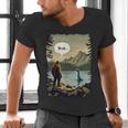Introvert Bigfoot Sasquatch Loch Ness Monster Bruh Men's V-Neck T-Shirt