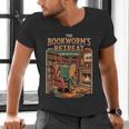 Introvert Book Lover The Bookworm's Retreat Men's V-Neck T-Shirt