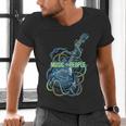 Introvert Music Lover Electric Guitar Rock Men's V-Neck T-Shirt Introvert Music Lover Electric Guitar Rock Men's V-Neck T-Shirt