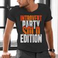 Introvert Party Solo Edition Sarcastic People Hater Men's V-Neck T-Shirt